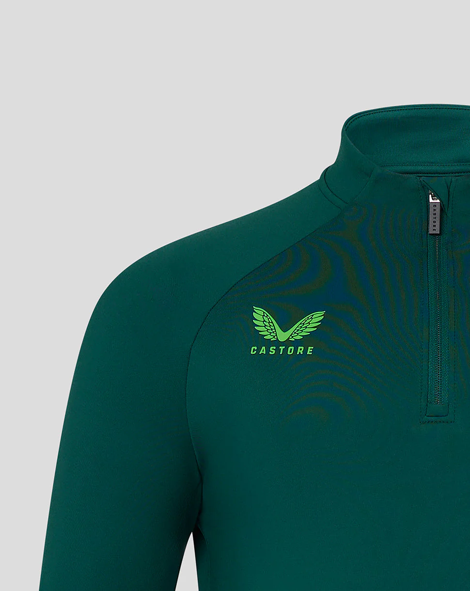 23/24 Lifestyle 1/4 Zip - Green - Image 2