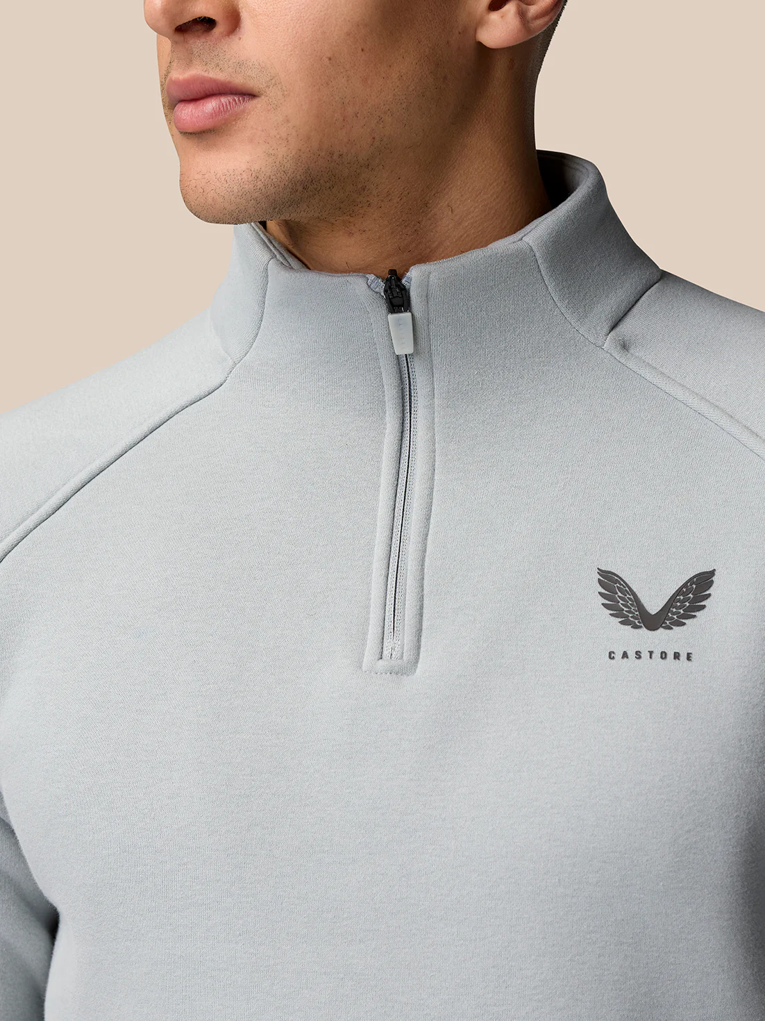 Adapt Fleece Quarter Zip - Grey - Image 3