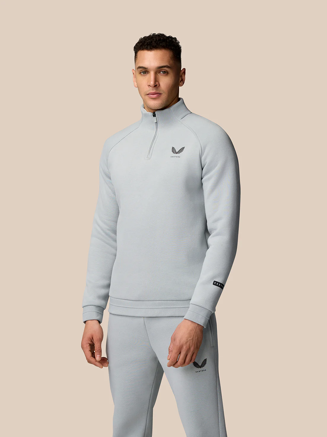 Adapt Fleece Quarter Zip - Grey - Image 5