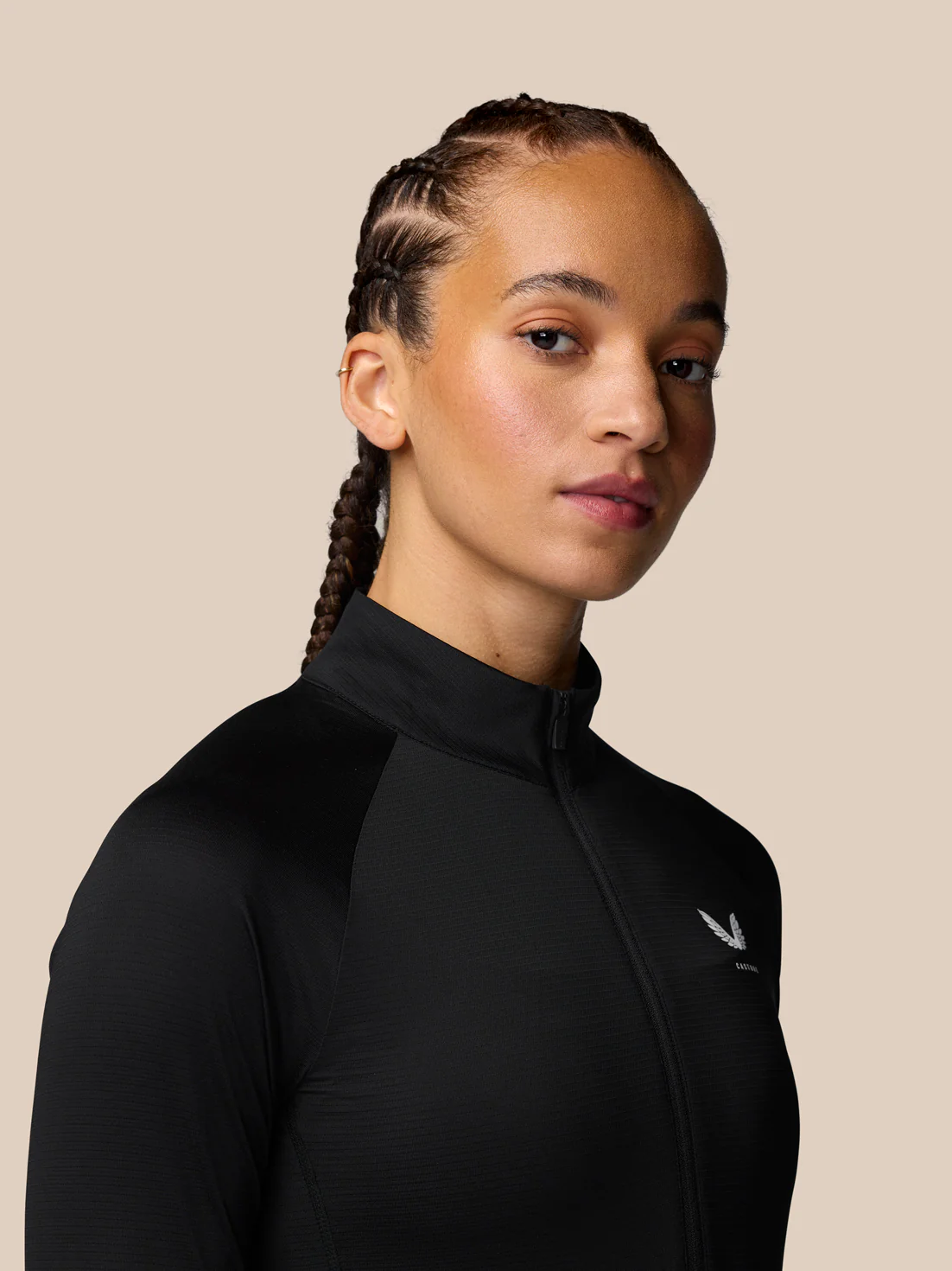 Adapt Training 1/2 Zip Top - Black - Image 3