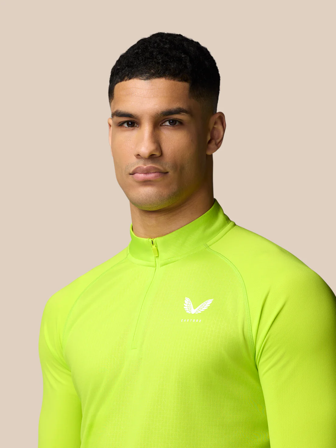 Adapt Training 1/4 Zip Top - Acid Lime - Image 3