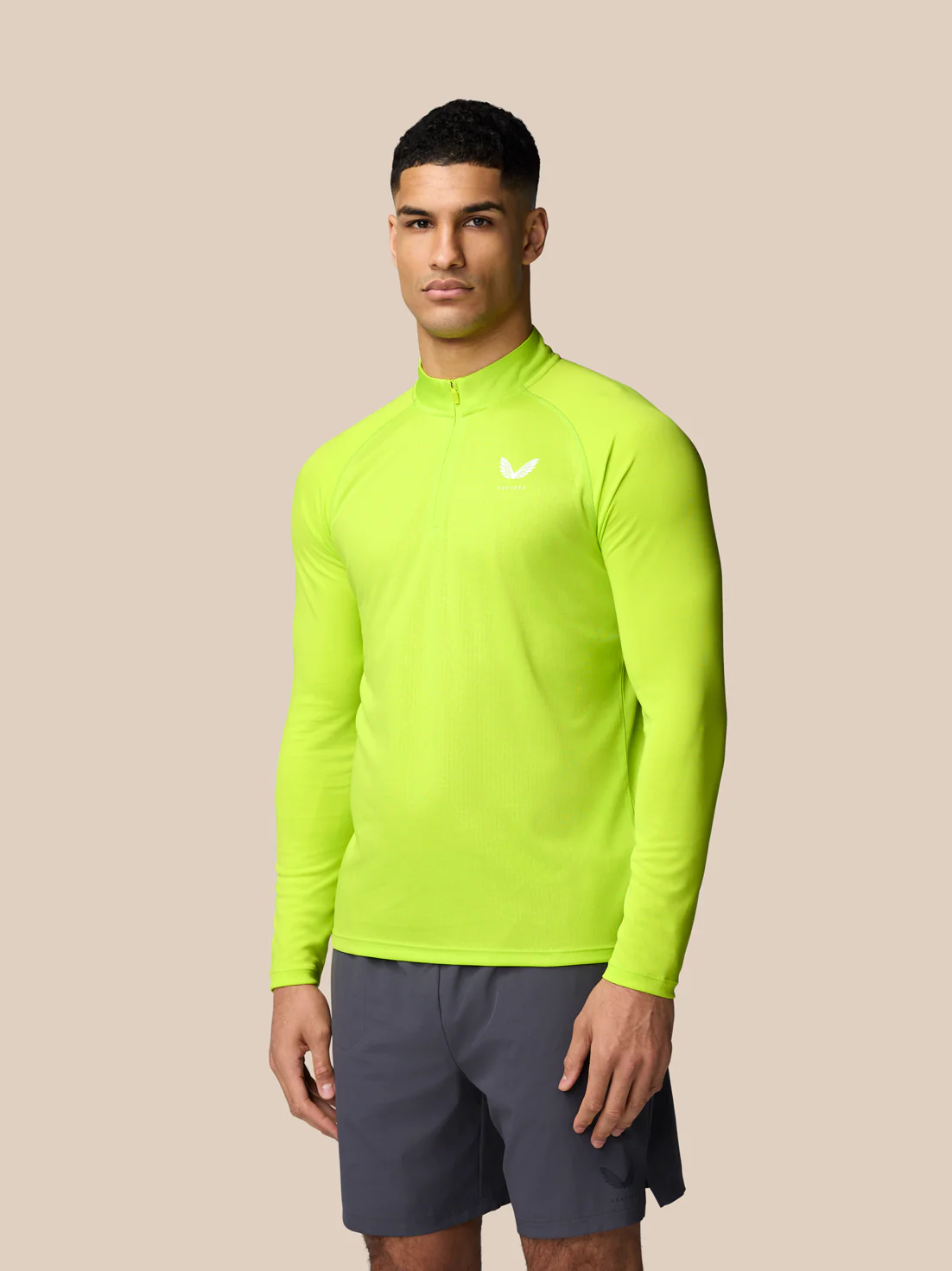 Adapt Training 1/4 Zip Top - Acid Lime - Image 5
