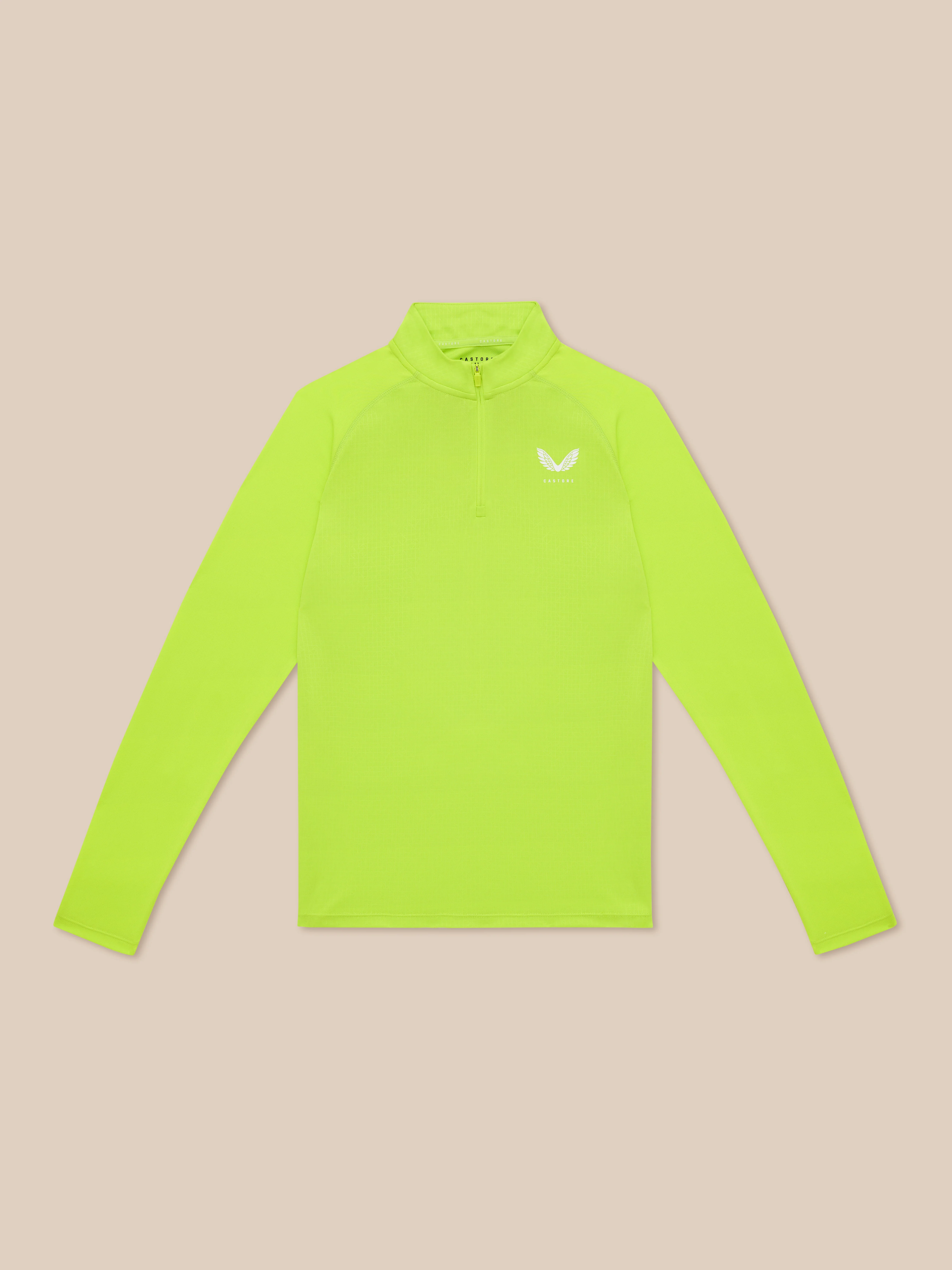 Adapt Training 1/4 Zip Top - Acid Lime - Image 8