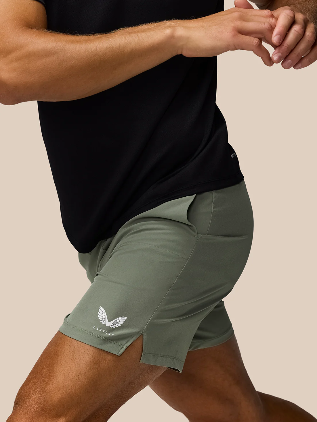 Adapt Training Shorts - Thyme/Mint - Image 3
