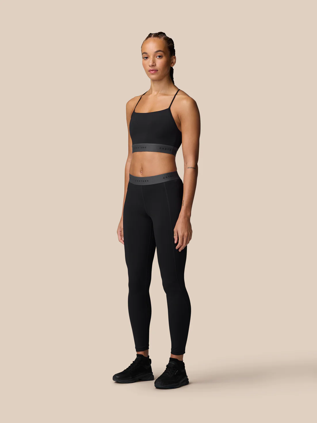 Adapt Training Sports Bra - Black - Image 7