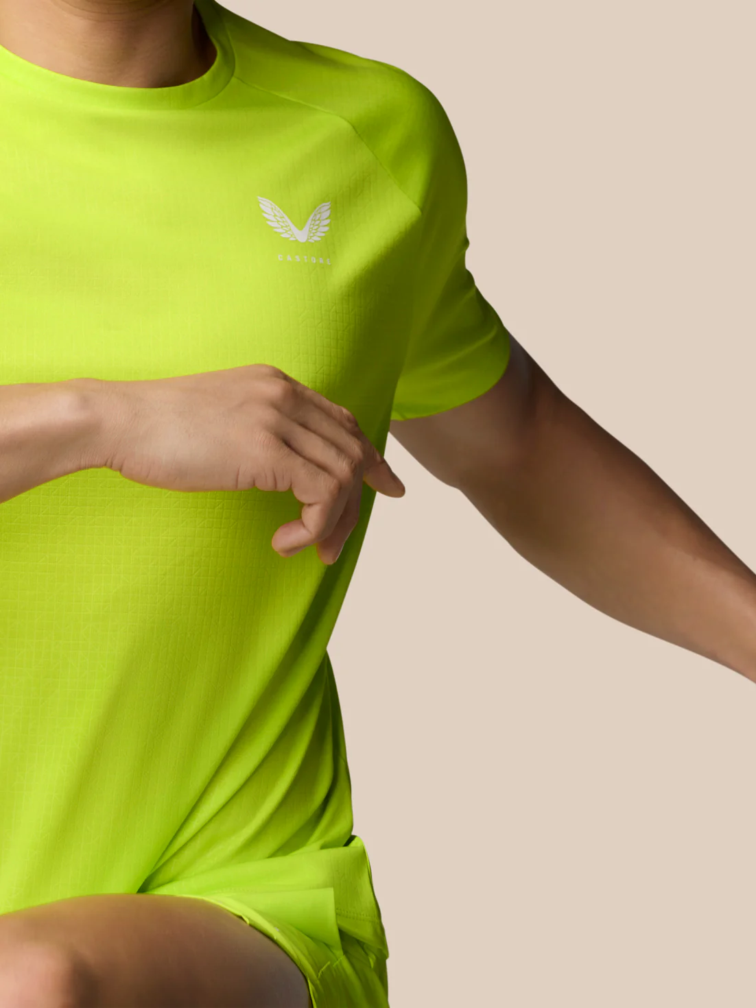 Adapt Training T-Shirt - Acid Lime - Image 4