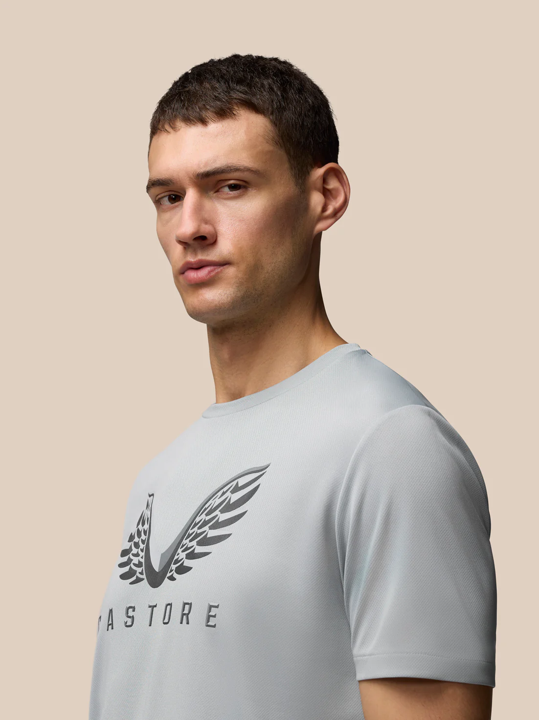 Adapt Graphic Training T-Shirt - Grey/White - Image 4