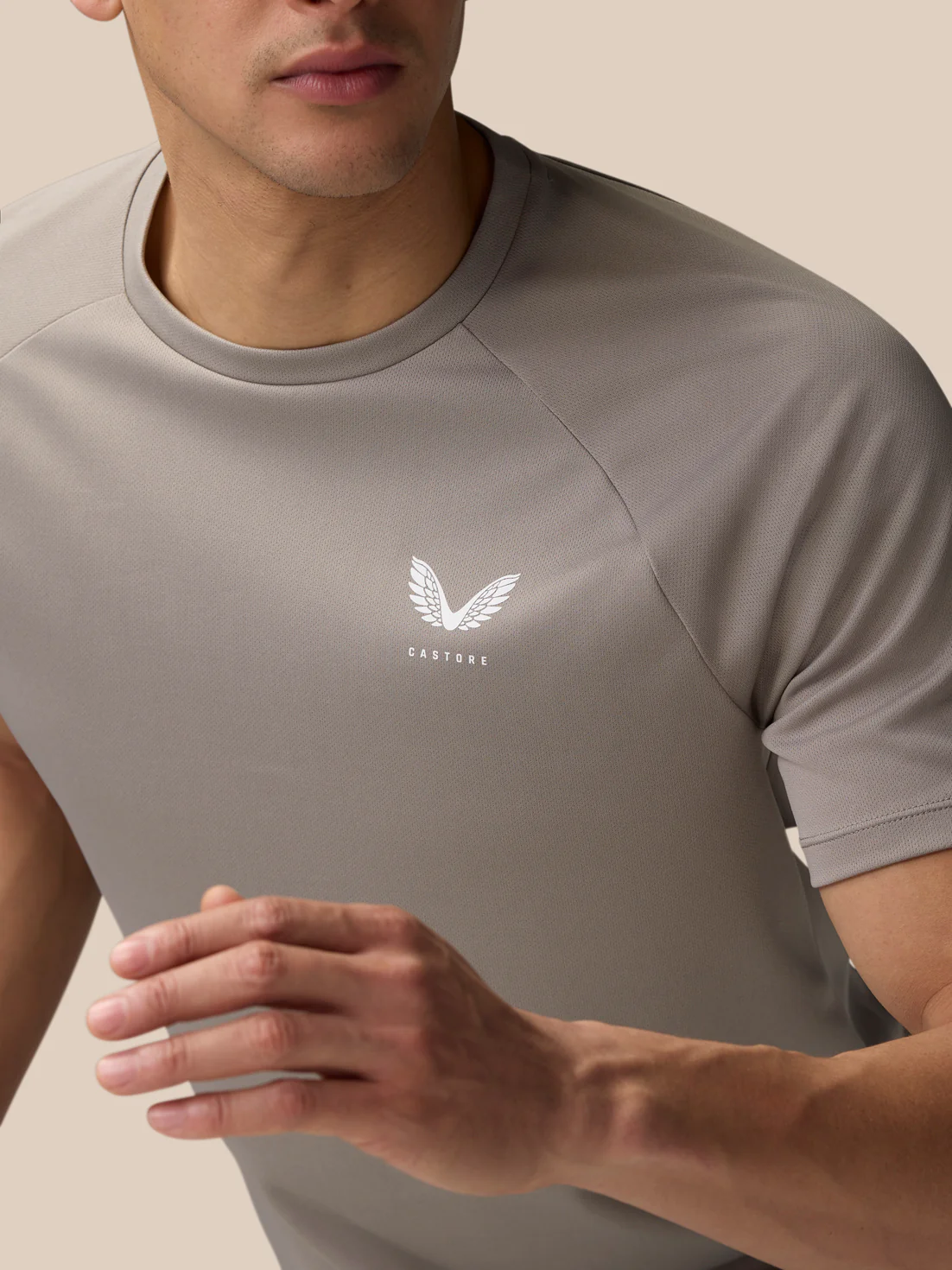 Adapt Training T-Shirt - Rock Grey - Image 4