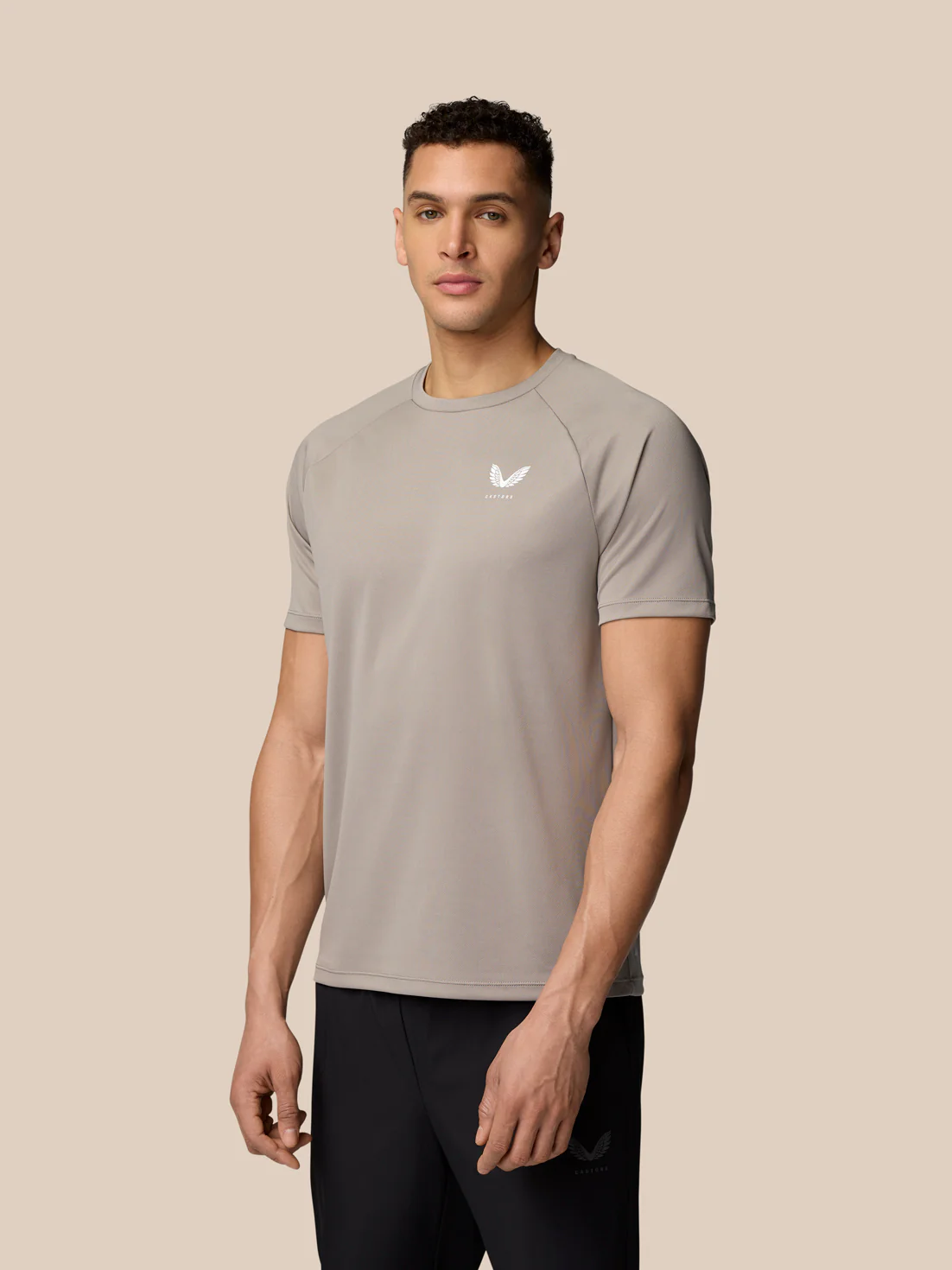 Adapt Training T-Shirt - Rock Grey - Image 5