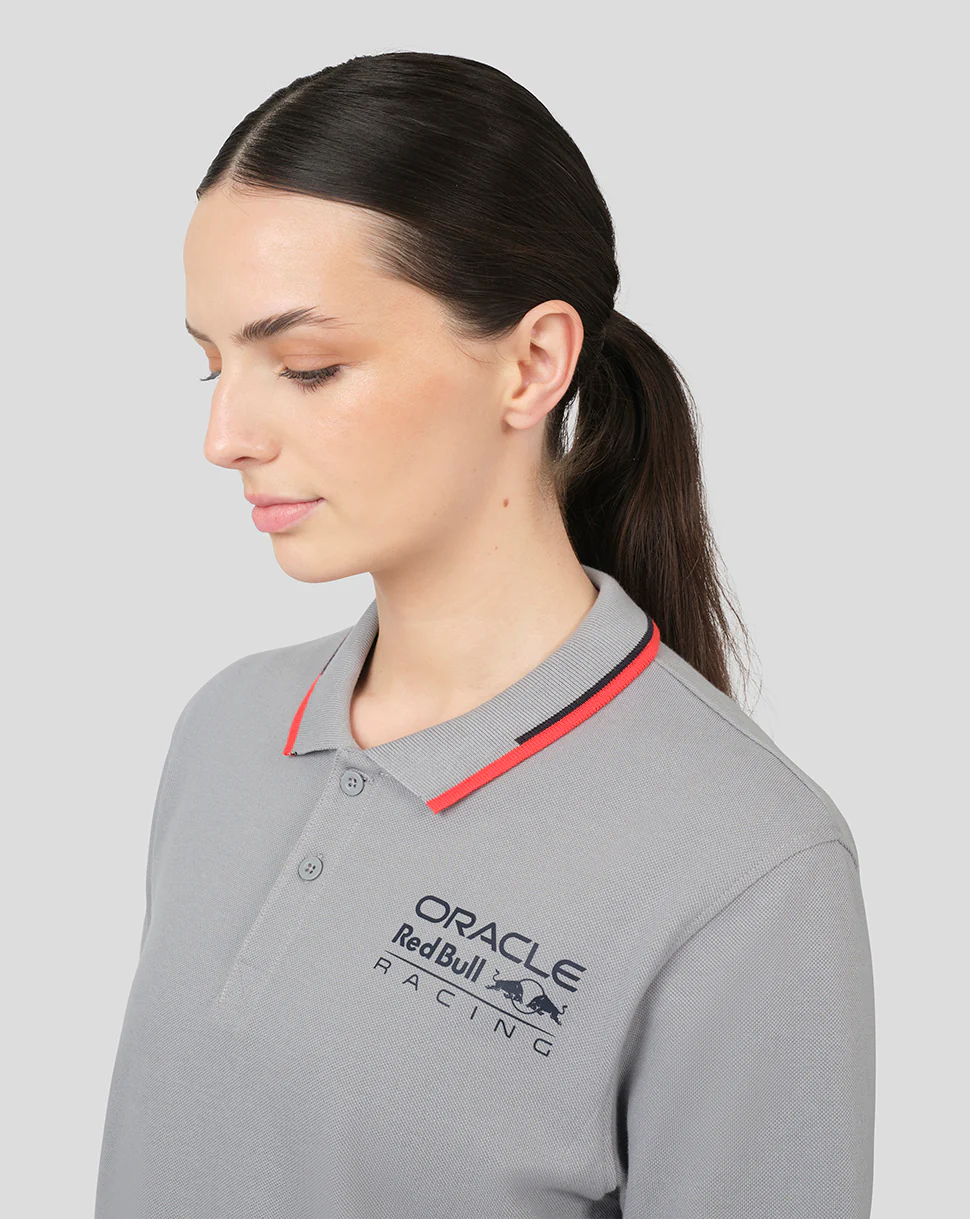 Oracle Red Bull Racing Unisex Core Polo - Grey - Image 6