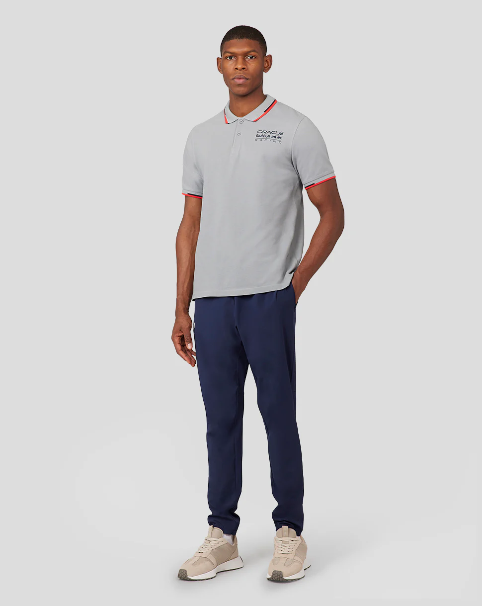 Oracle Red Bull Racing Unisex Core Polo - Grey - Image 7