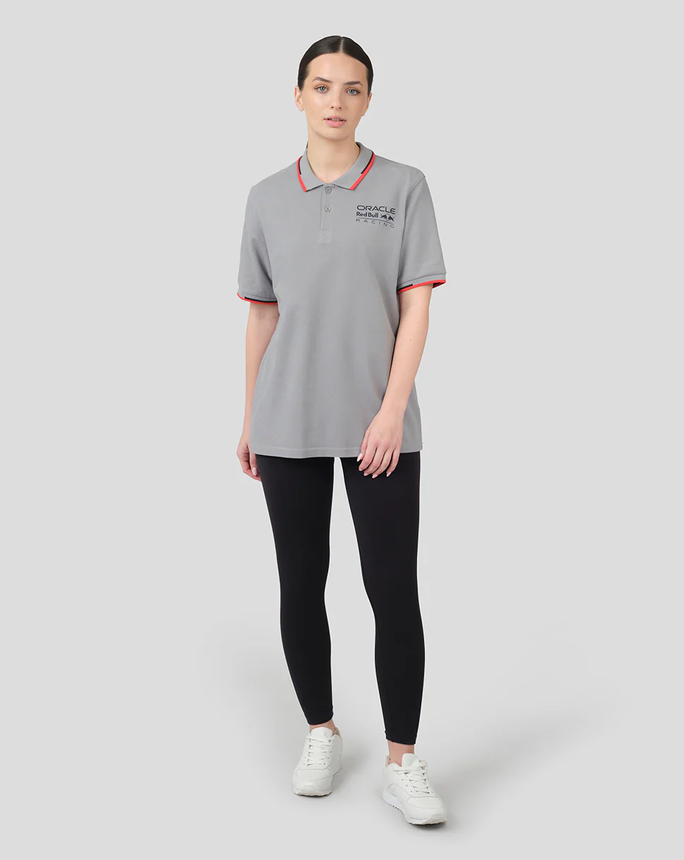 Oracle Red Bull Racing Unisex Core Polo - Grey - Image 8