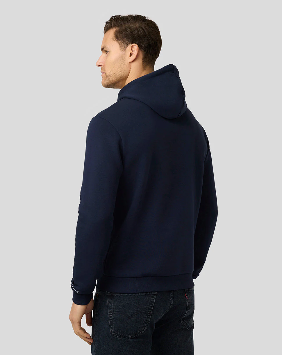 Alpine Unisex Core Essentials Hoodie - Black Iris - Image 3