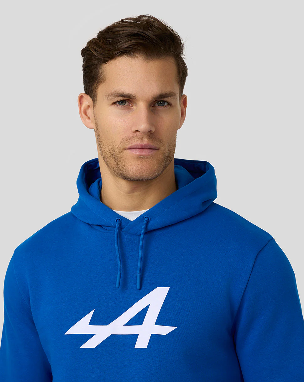 Alpine Unisex Core essentials Hoodie - Lapis Blue - Image 9