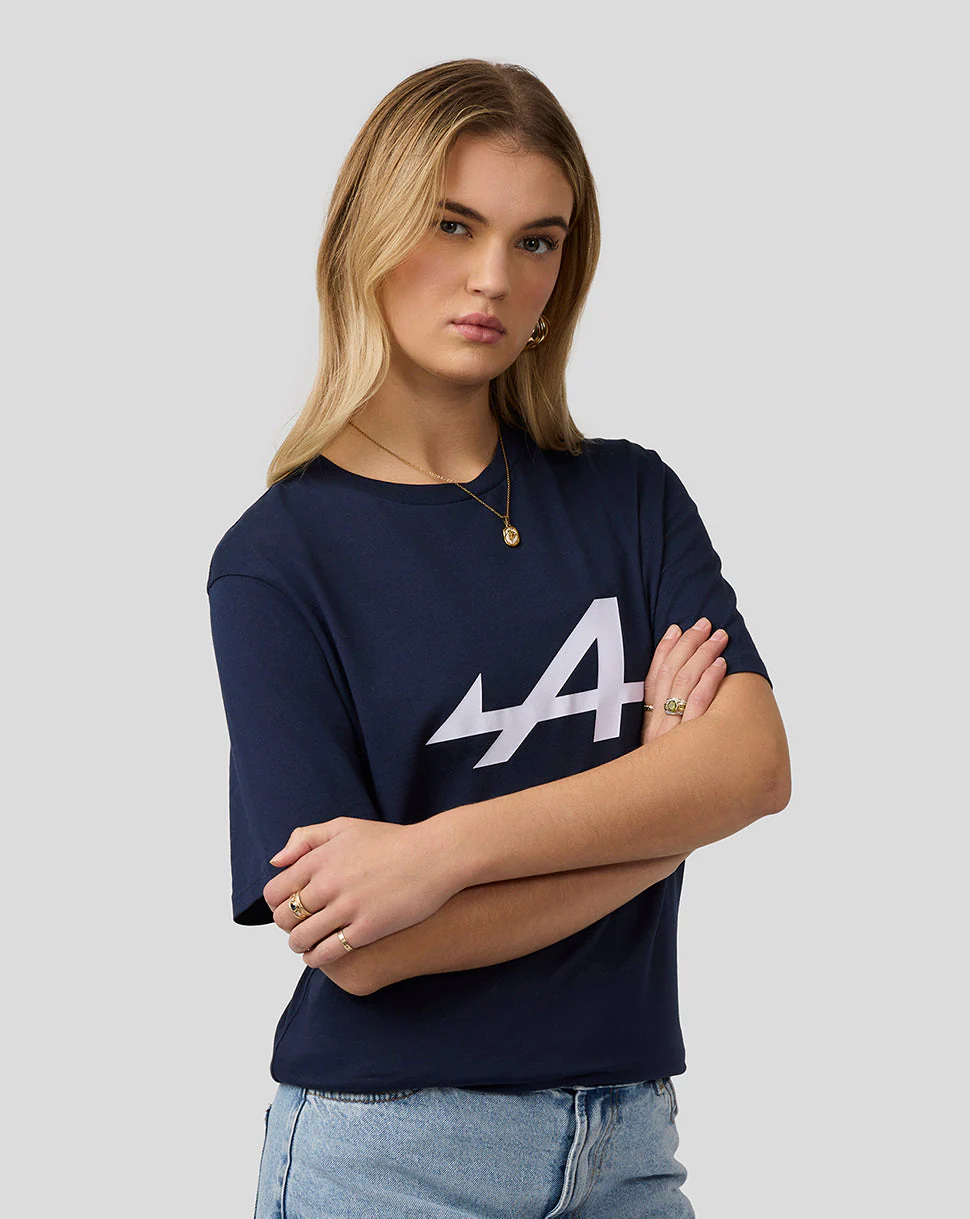 Alpine Unisex Core essentials T-Shirt - Black Iris - Image 10