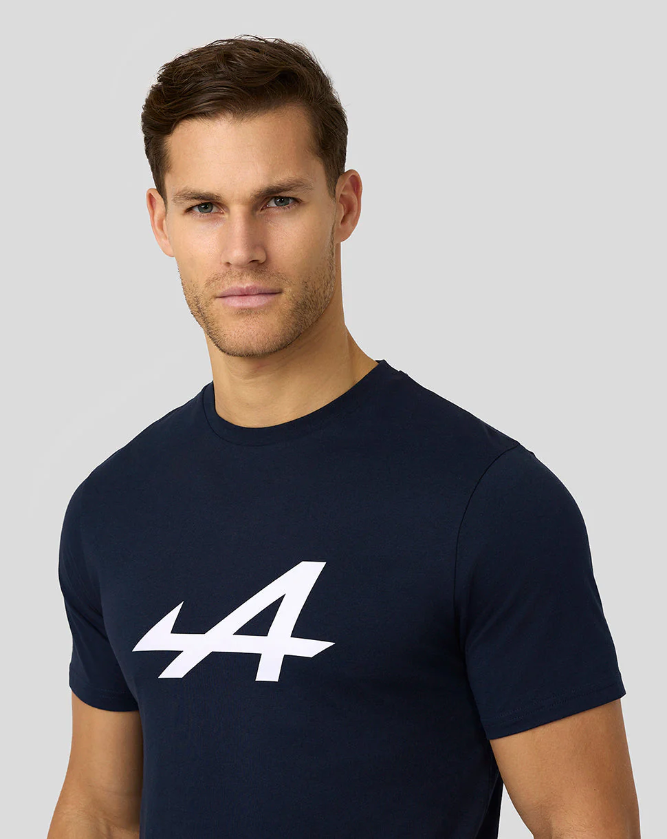 Alpine Unisex Core essentials T-Shirt - Black Iris - Image 5