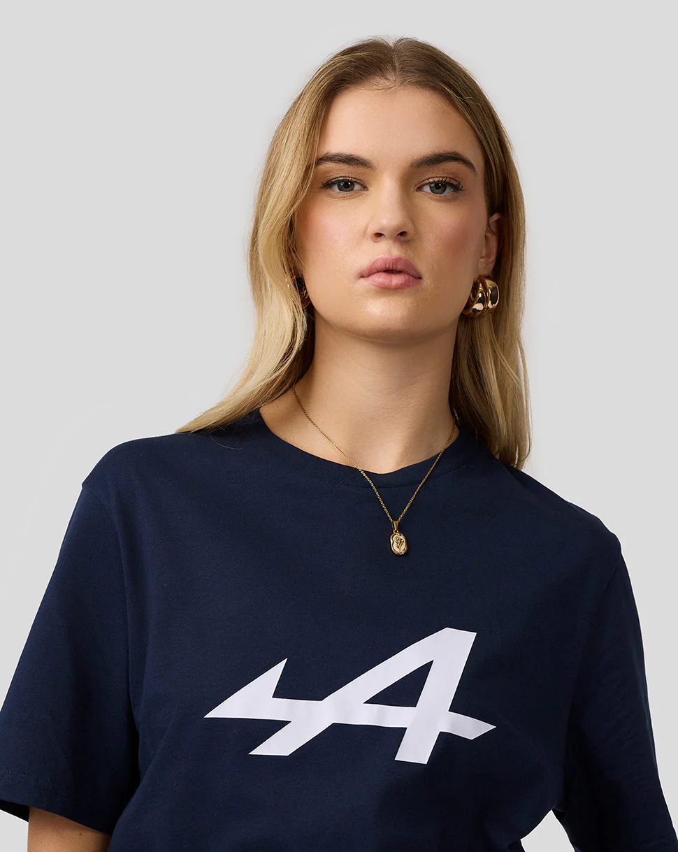 Alpine Unisex Core essentials T-Shirt - Black Iris - Image 6