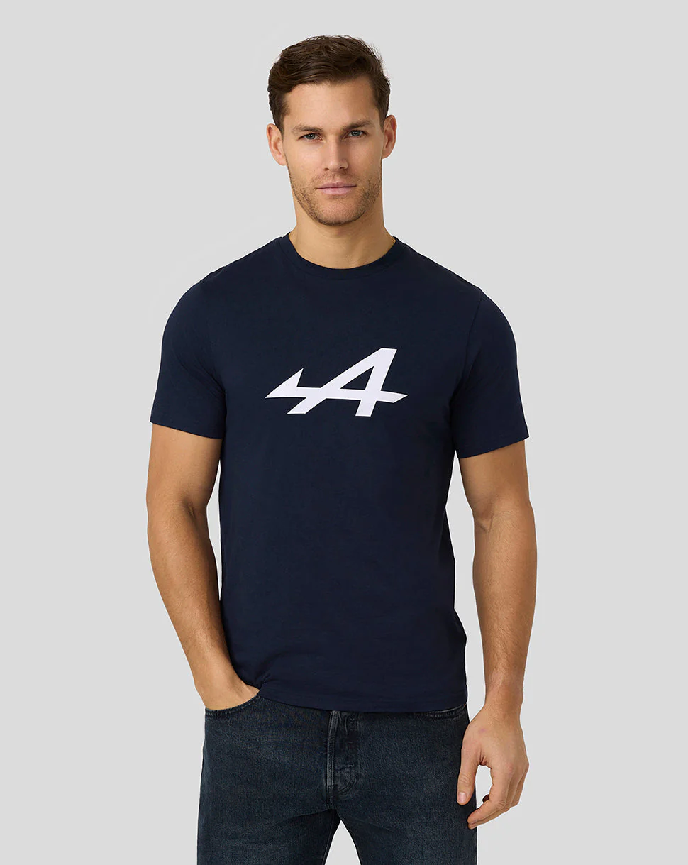 Alpine Unisex Core essentials T-Shirt - Black Iris - Image 9