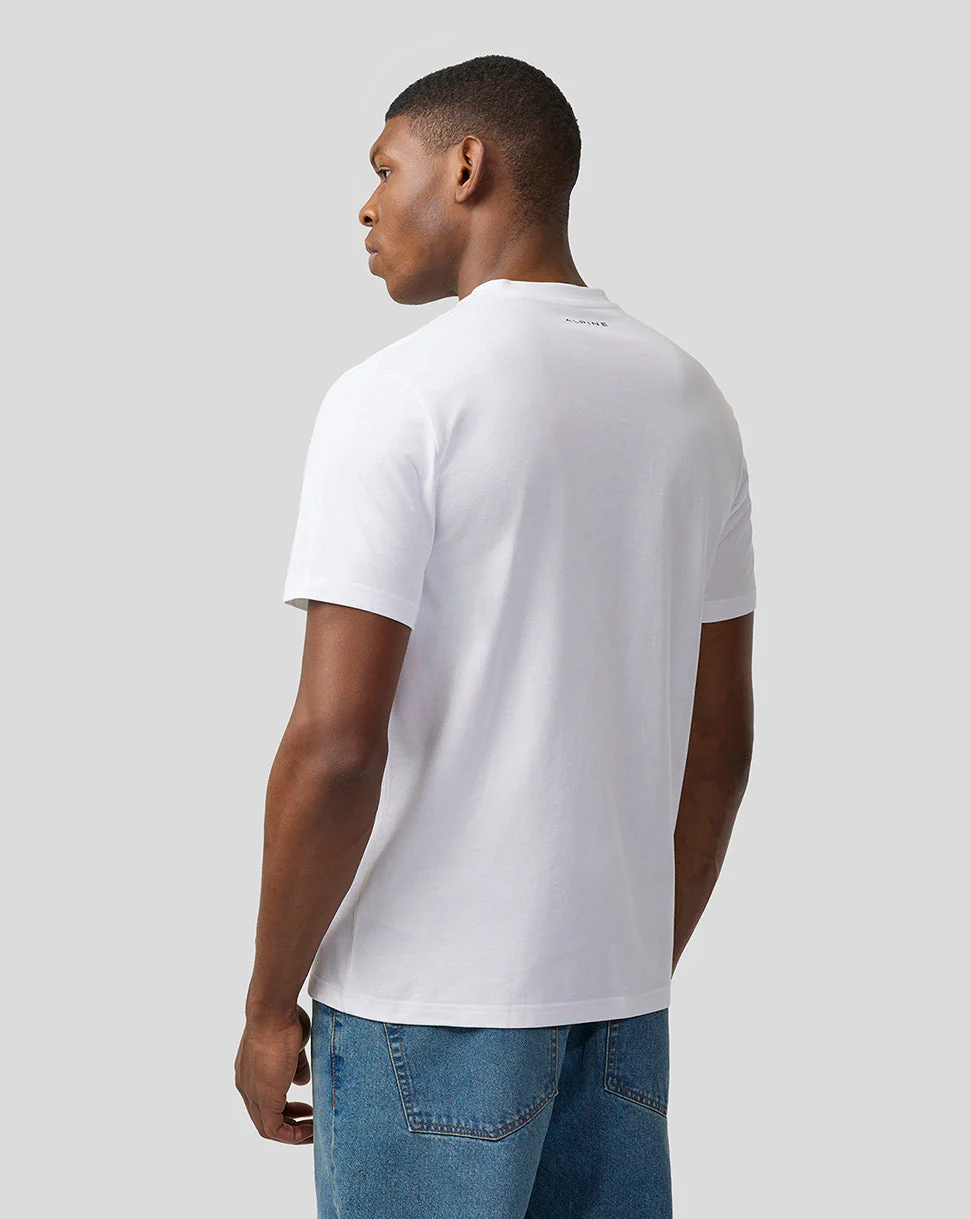 Alpine Unisex Core Essentials T-Shirt - Brilliant White - Image 3