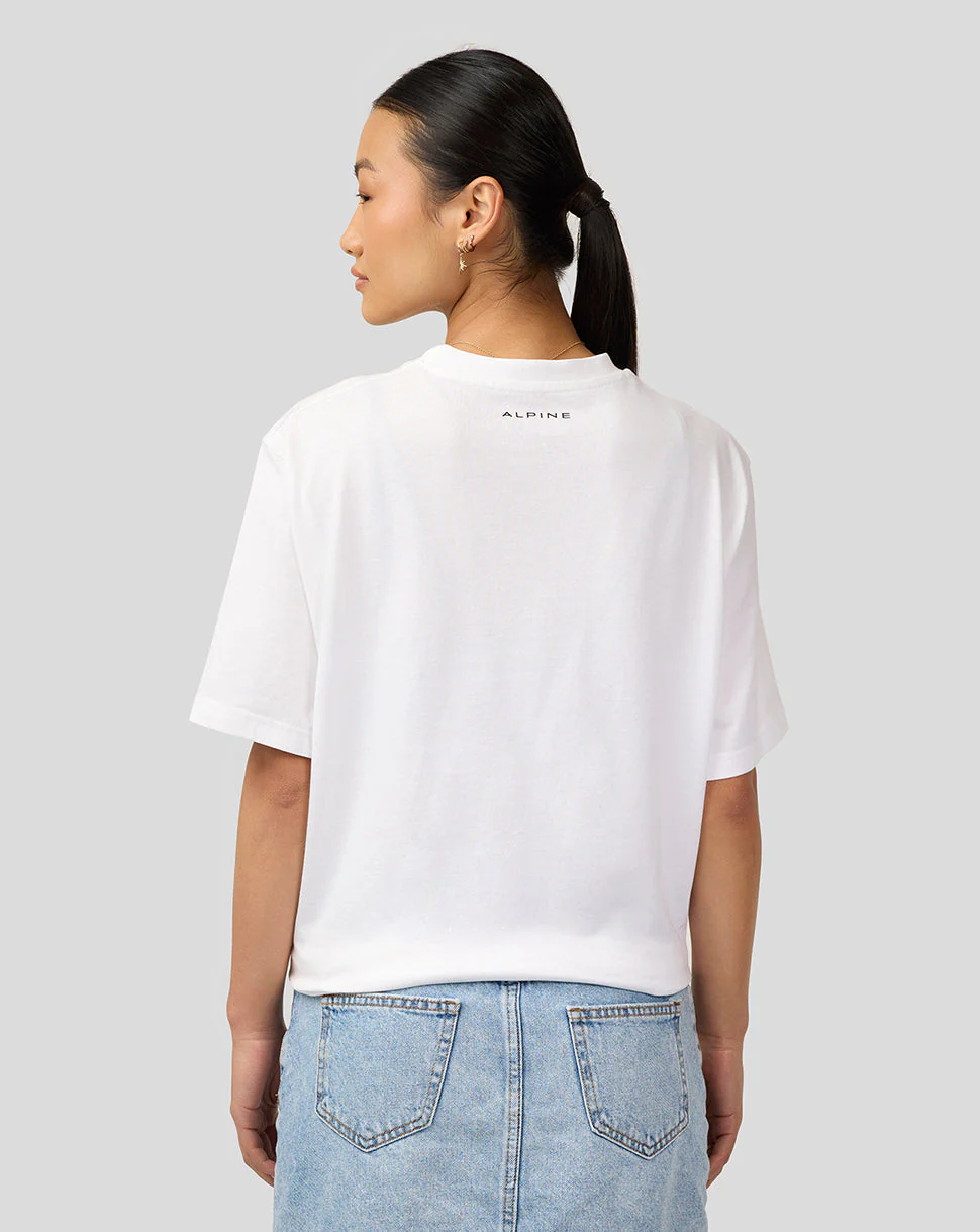 Alpine Unisex Core Essentials T-Shirt - Brilliant White - Image 4