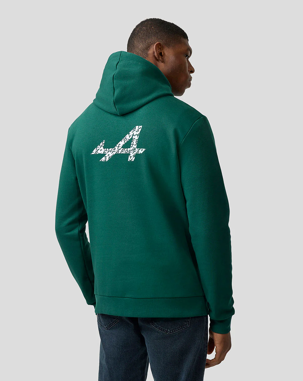 Alpine Unisex Graphic Hoodie - Botanical Green - Image 3