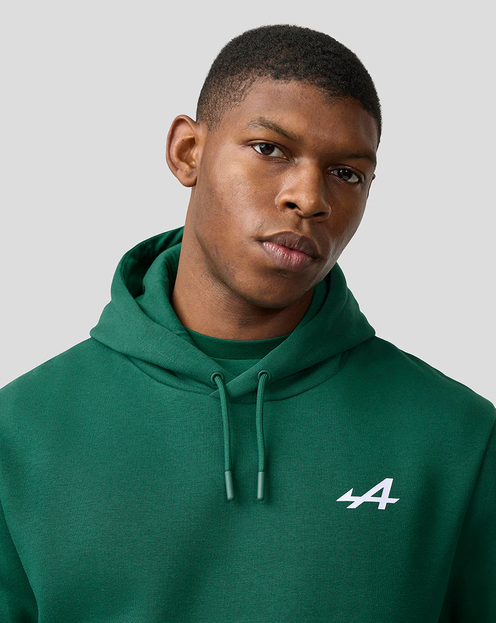 Alpine Unisex Graphic Hoodie - Botanical Green - Image 9