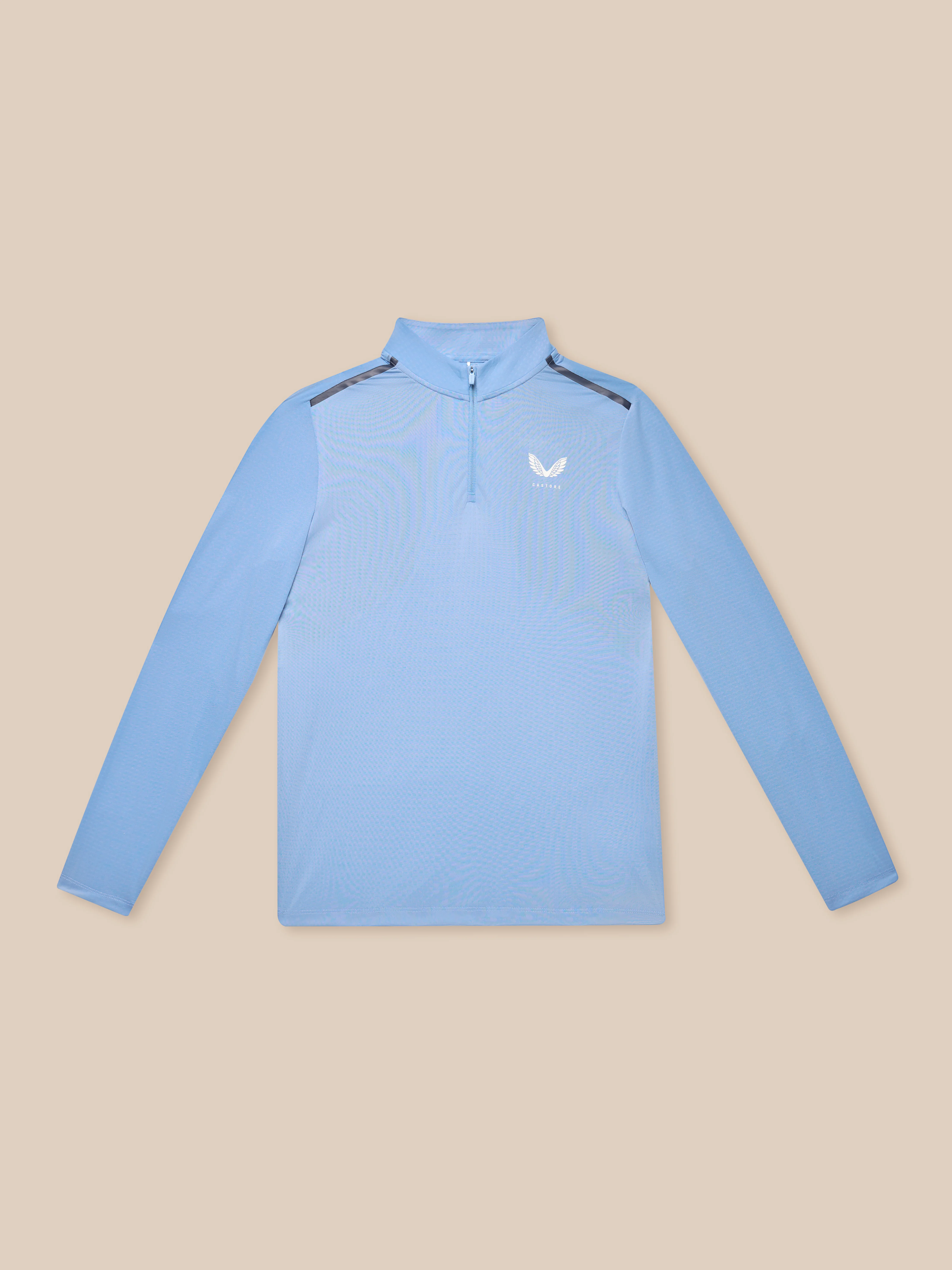 Apex Training 1/4 Zip Top - Sky Blue - Image 8