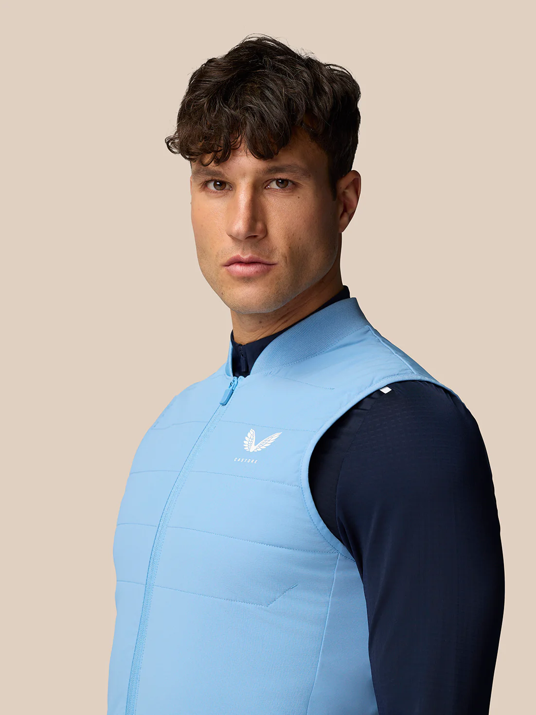 Apex Training Gilet - Sky Blue - Image 3