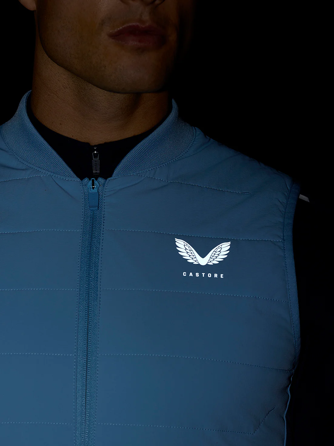 Apex Training Gilet - Sky Blue - Image 8