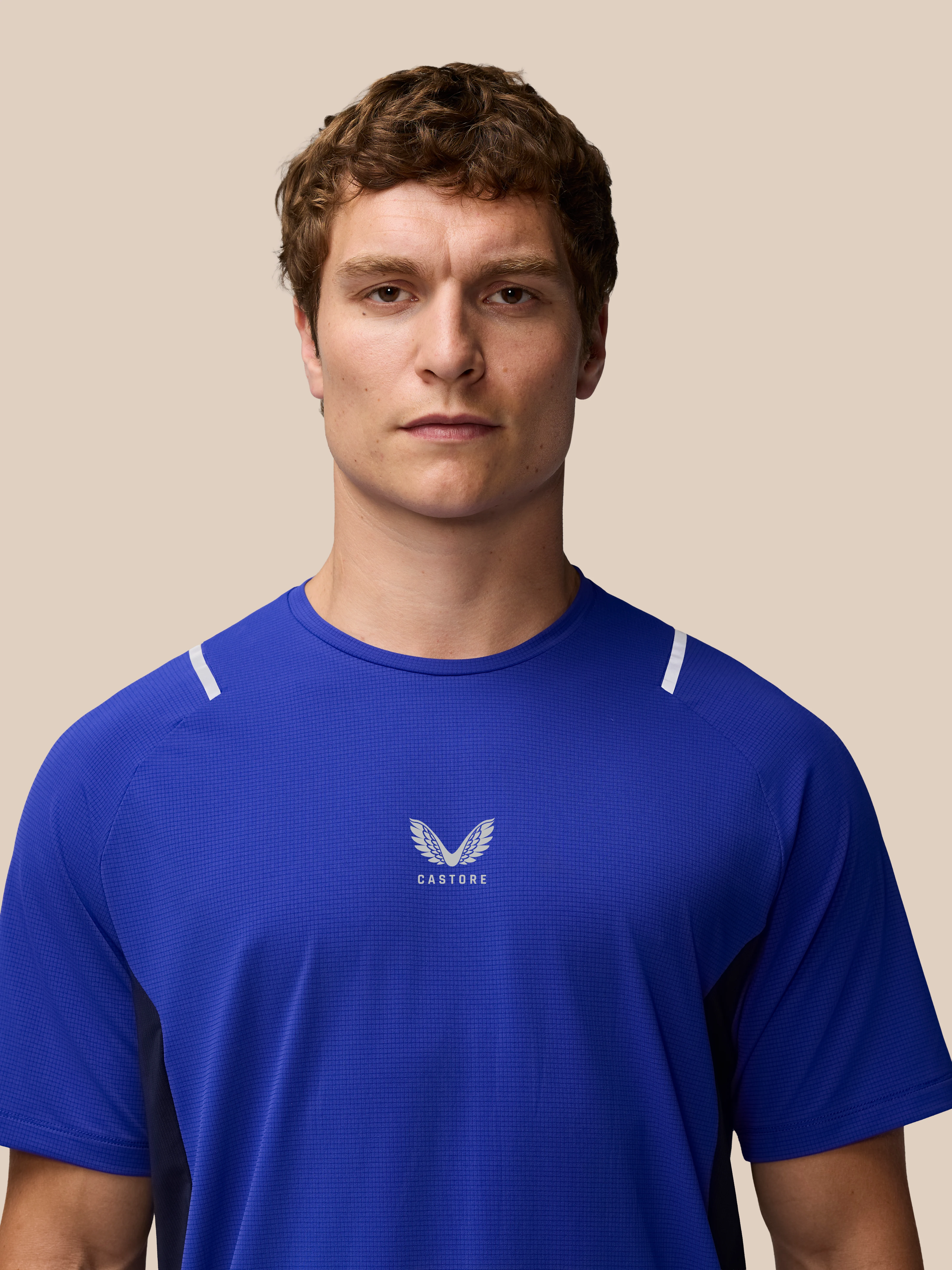 Apex Training T-Shirt - Azure Blue - Image 4