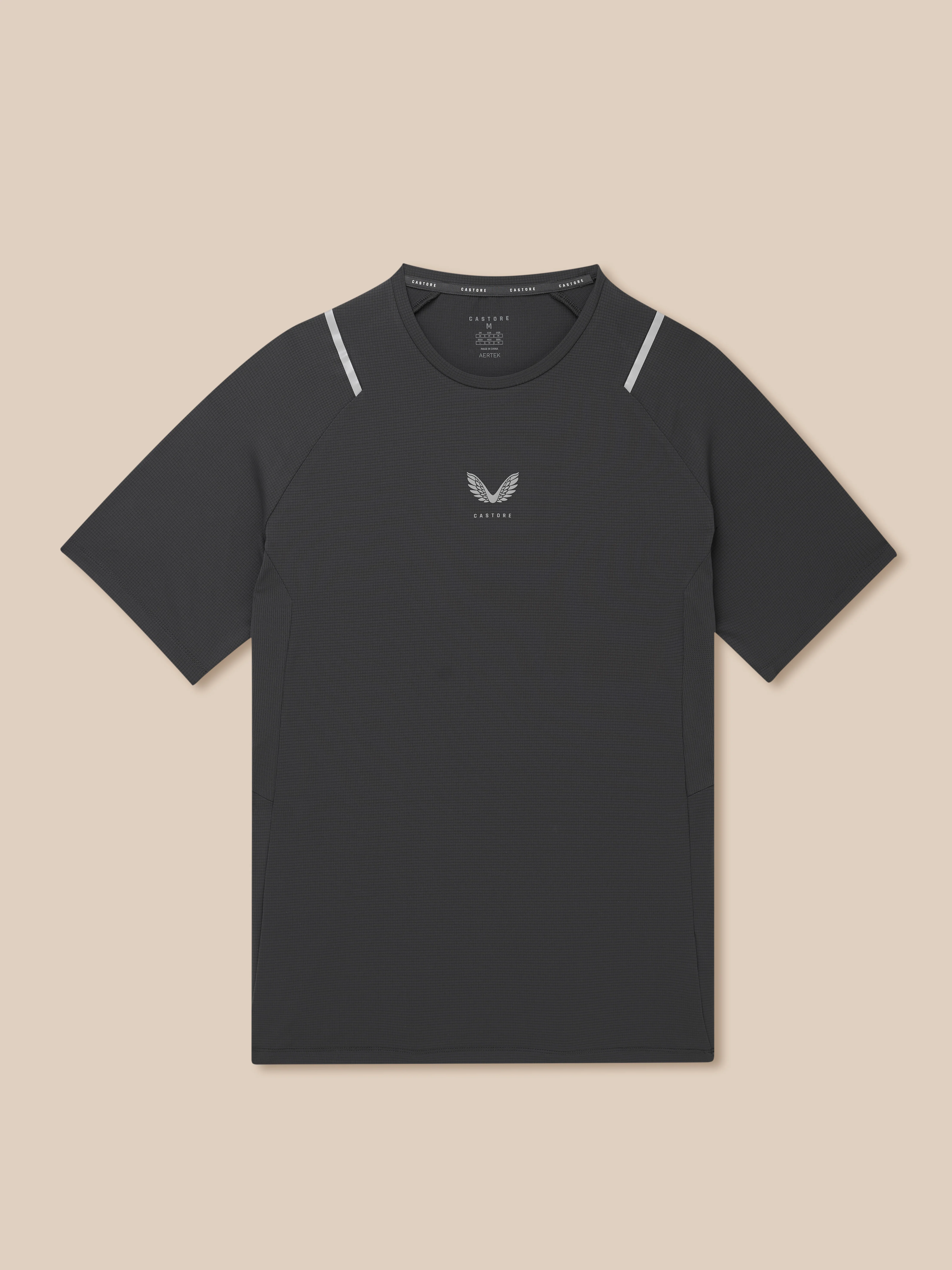 Apex Training T-Shirt - Gunmetal/Silver Reflective - Image 10