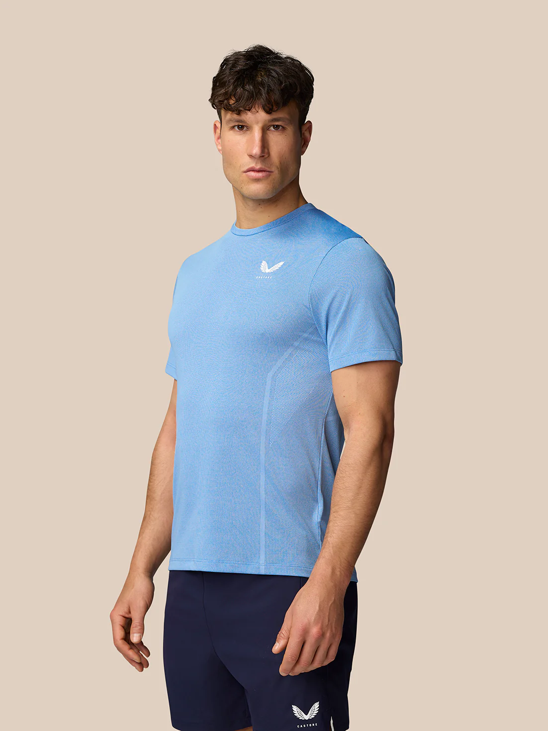 Apex Training T-Shirt - Sky Blue - Image 6