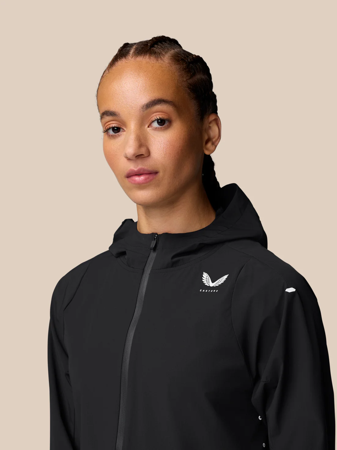 Apex Training Wind Jacket - Black - Image 3