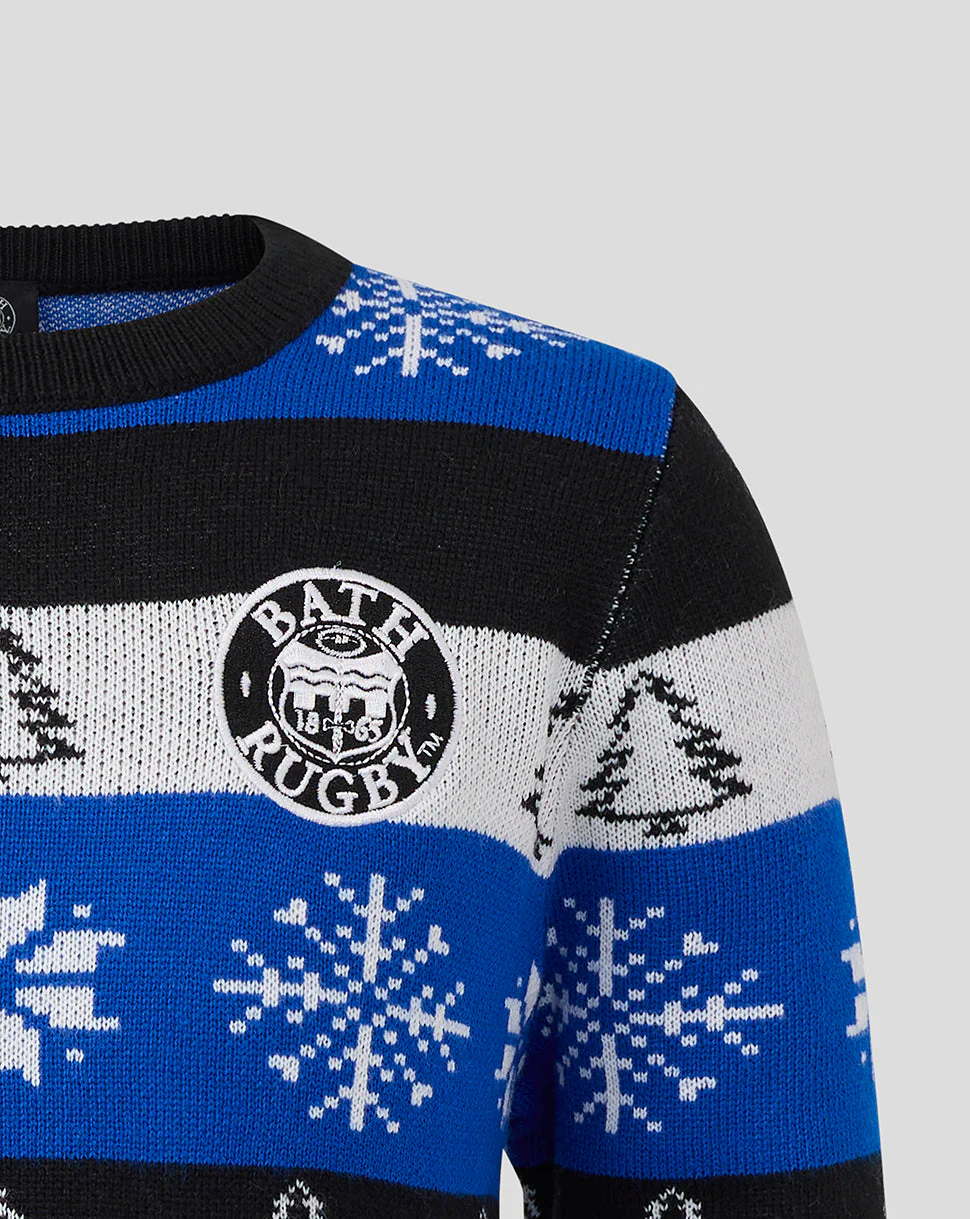 Bath Rugby Junior 25/26 Christmas Jumper - Image 3