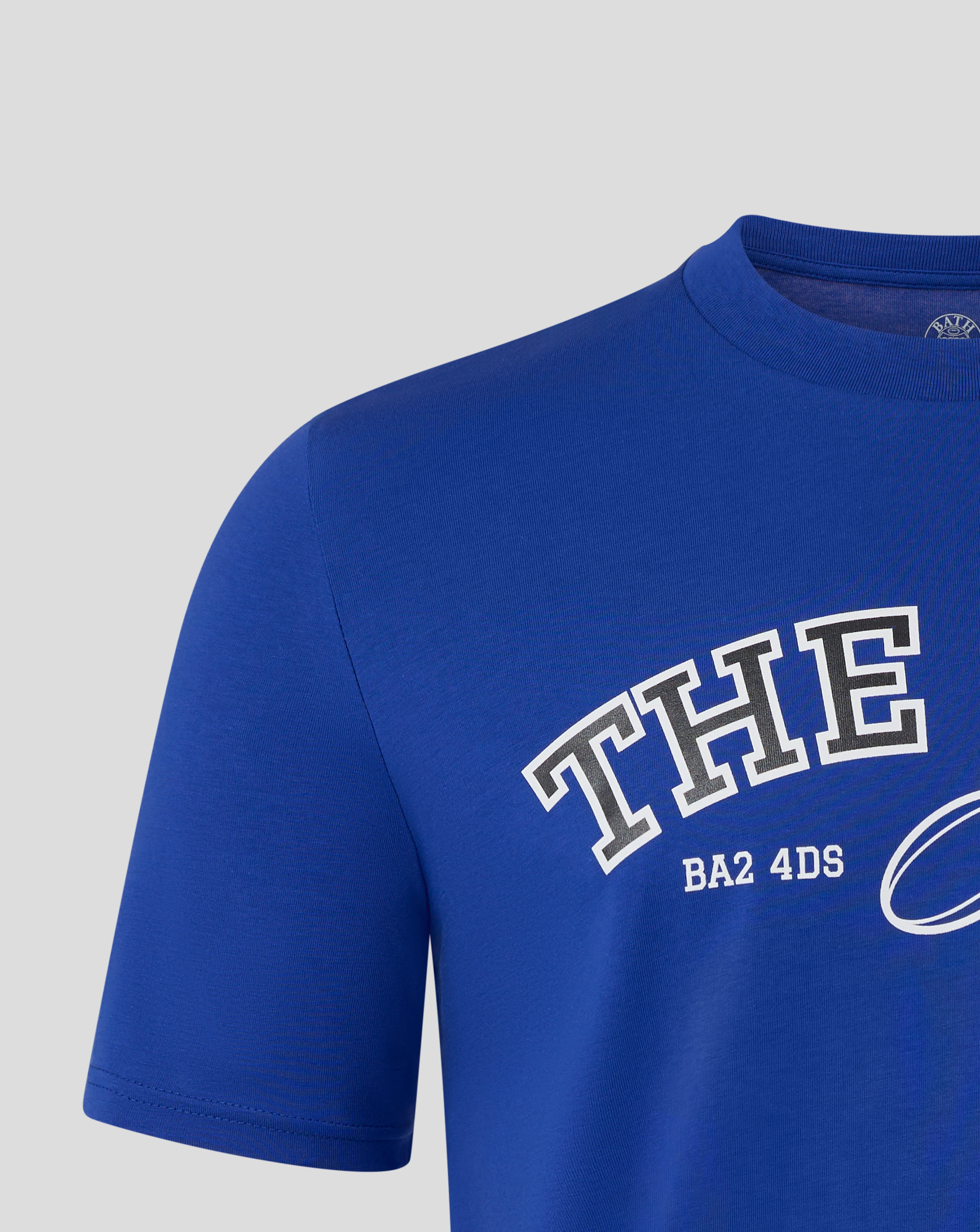 Bath Rugby Unisex The Rec Tee - Blue - Image 4