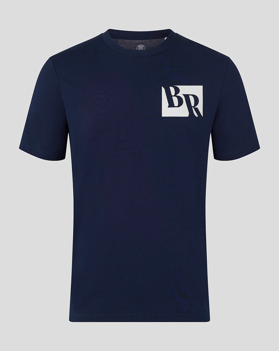 Bath Rugby Unisex Logo Rugby Tee - French Navy