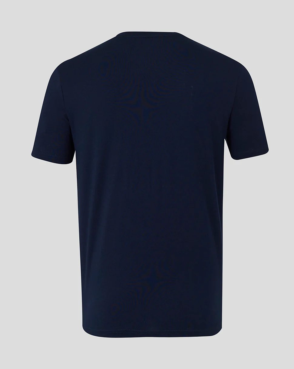 Bath Rugby Unisex Varsity Tee - French Navy - Image 4