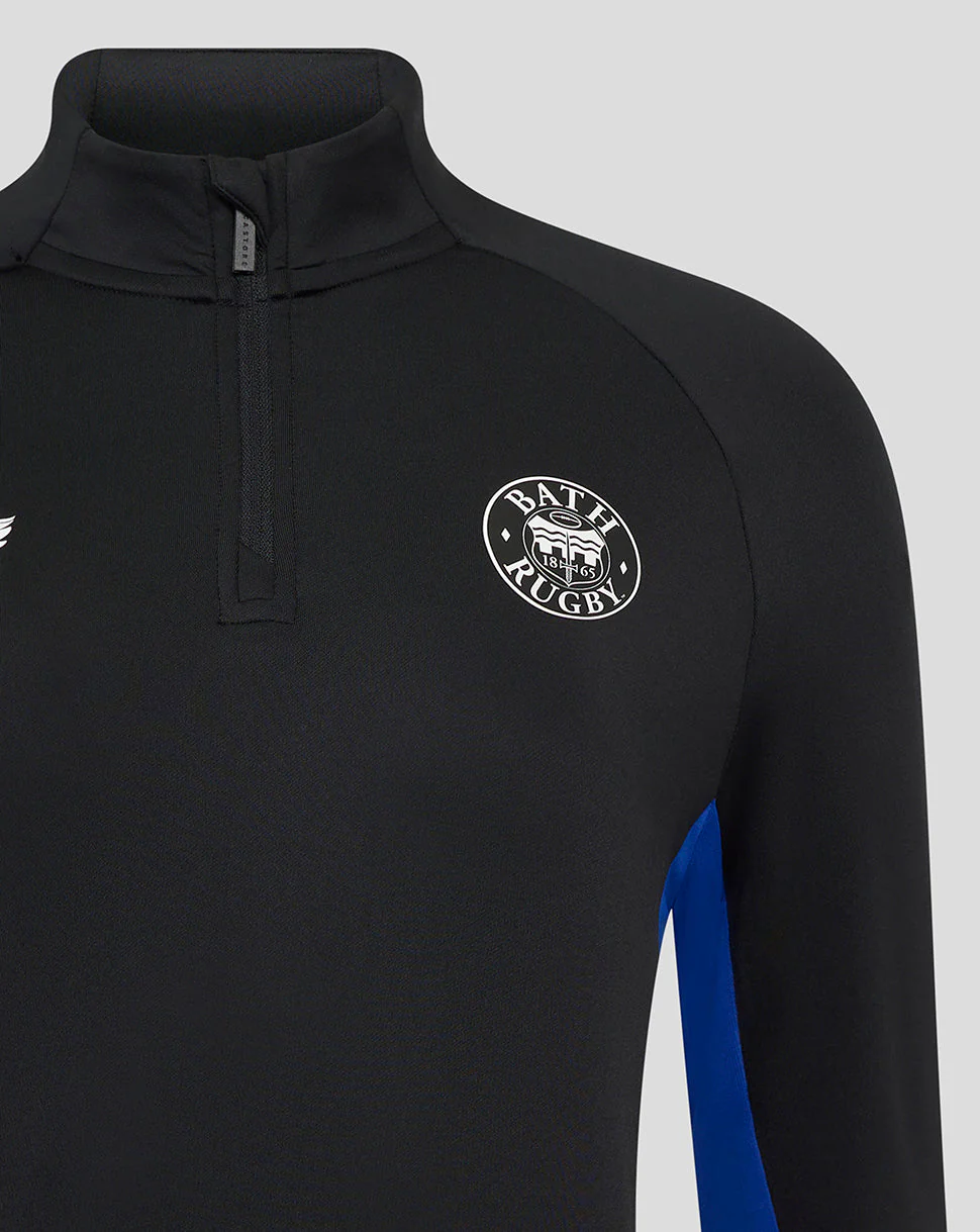Bath Rugby Women's 25/26 Quarter-Zip Training Midlayer - Image 2