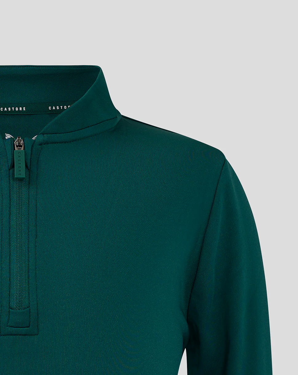Bomber Neck 1/4 Zip - Botanical Garden - Image 3