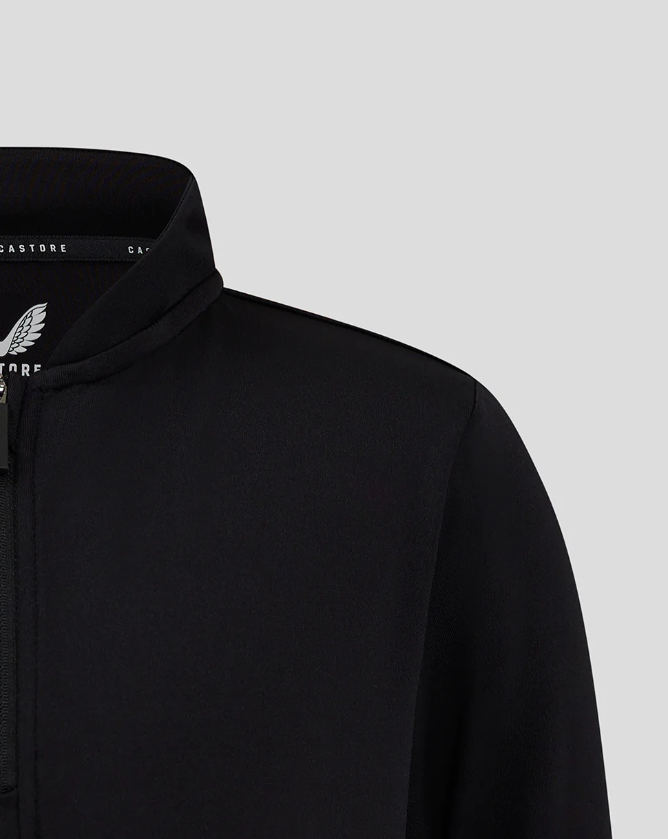Bomber Neck 1/4 Zip - Caviar - Image 3
