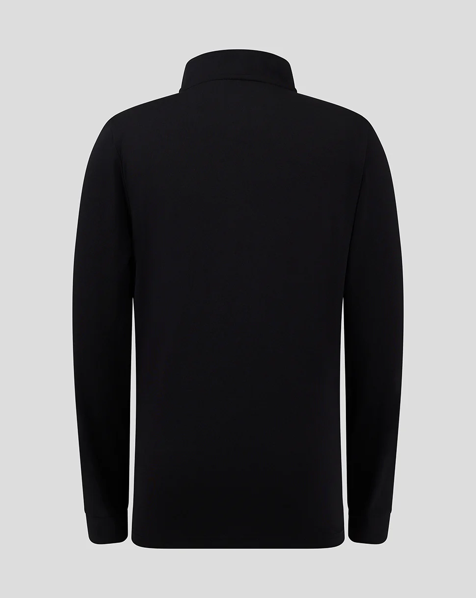 Bomber Neck 1/4 Zip - Caviar - Image 4