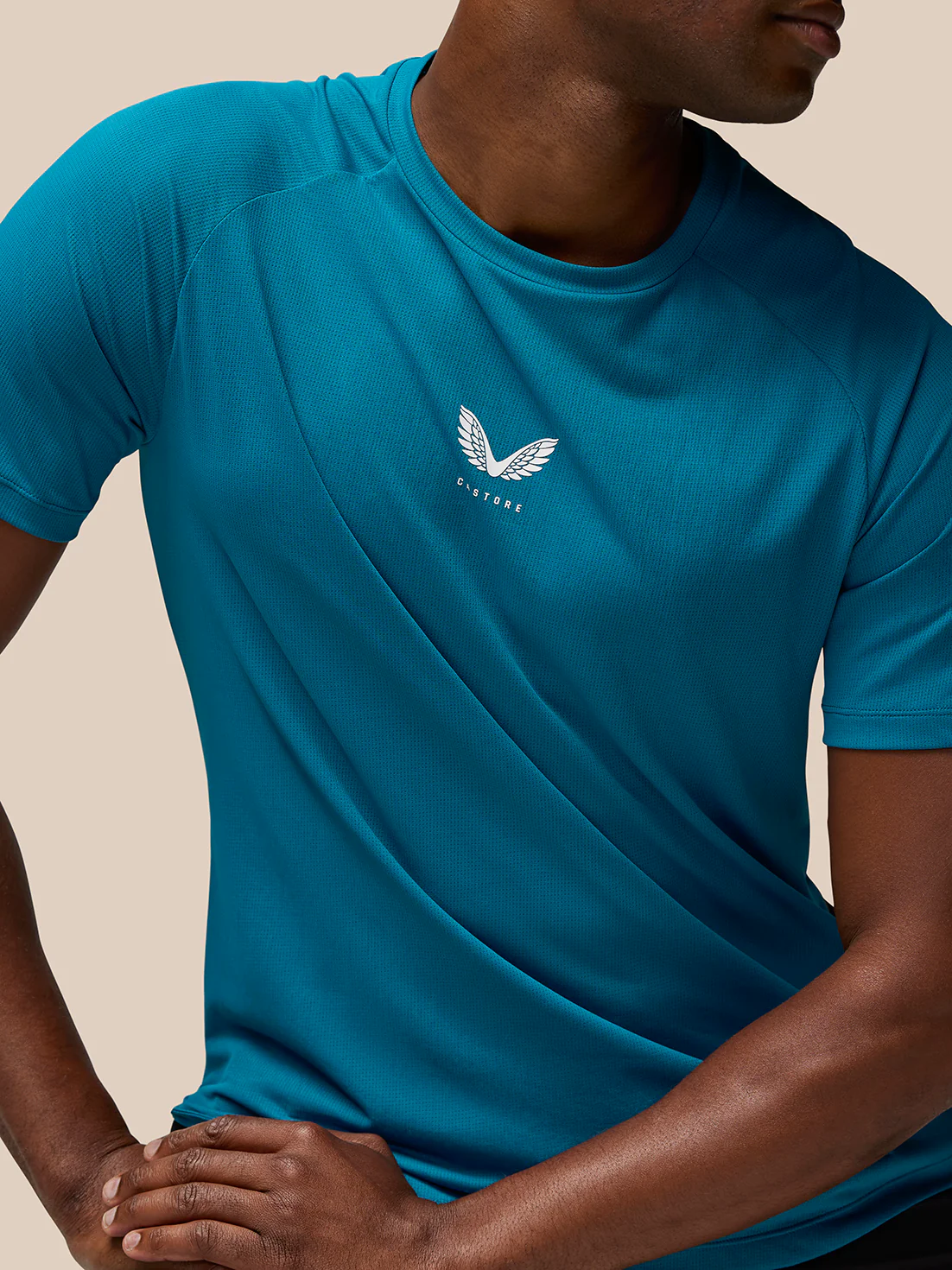 Flow Training T-Shirt - Dark Aqua - Image 5
