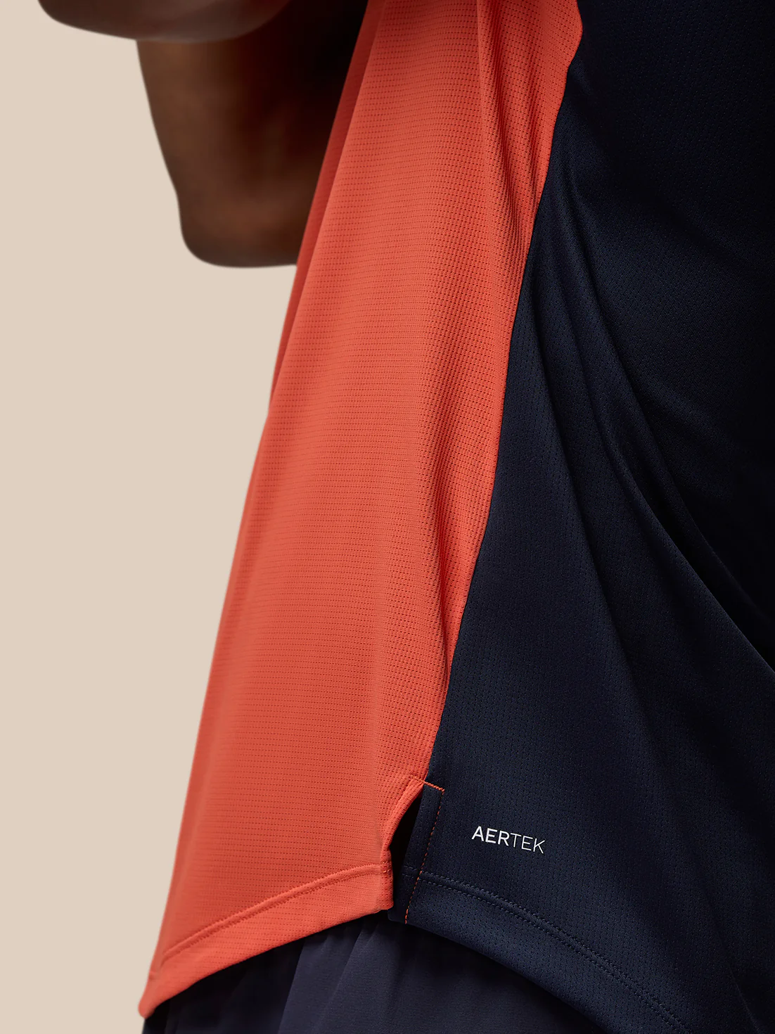 Breathable Gym T-Shirt - Orange - Image 4