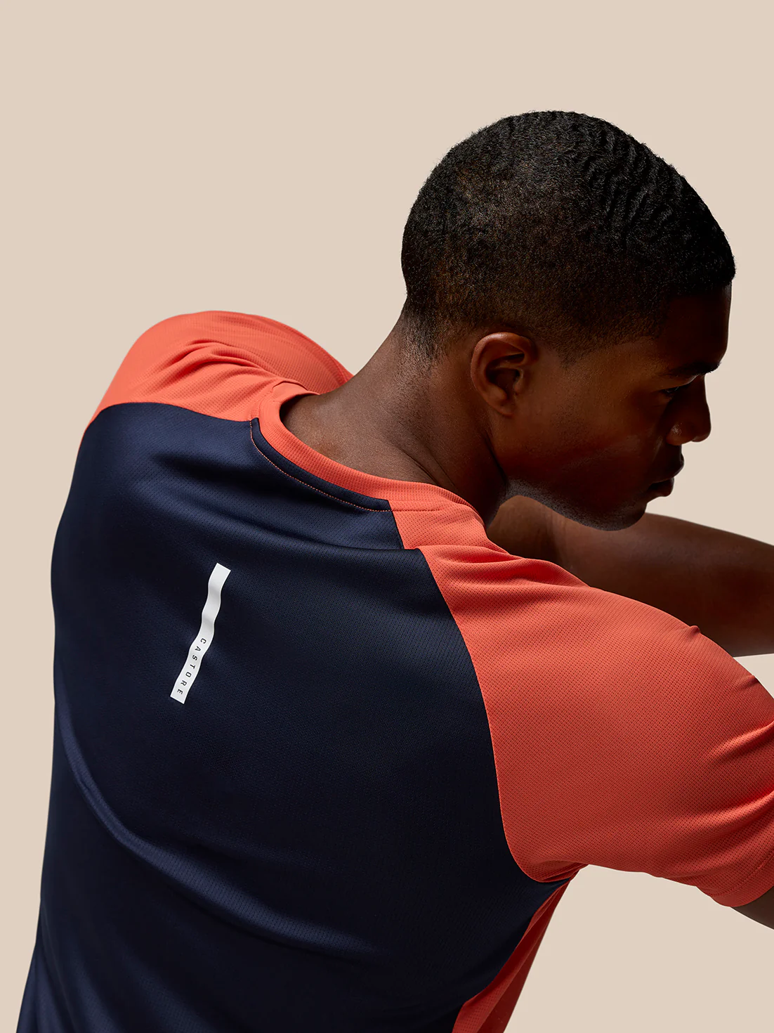 Breathable Gym T-Shirt - Orange - Image 5