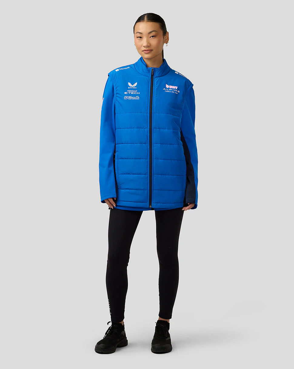 Bwt Alpine Formula One Team’s Official Unisex Hybrid Gilet - Lapis Blue - Image 8