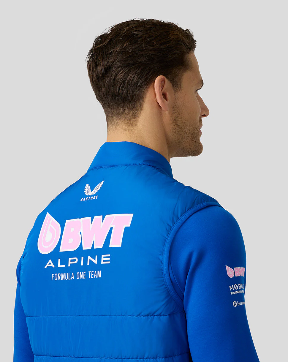 Bwt Alpine Formula One Team’s Official Unisex Hybrid Gilet - Lapis Blue - Image 9