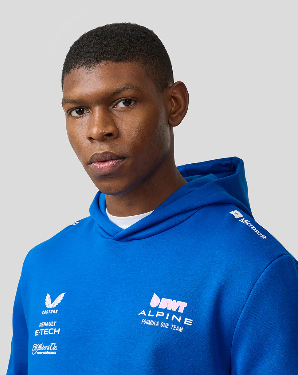 Bwt Alpine Formula One Team’S Unisex Official Pullover Hoodie - Lapis Blue - Image 10