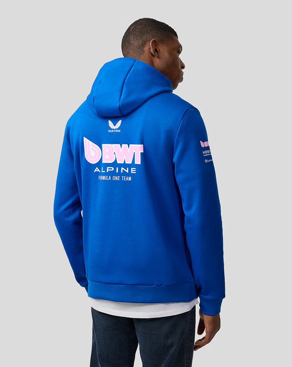 Bwt Alpine Formula One Team’S Unisex Official Pullover Hoodie - Lapis Blue - Image 3