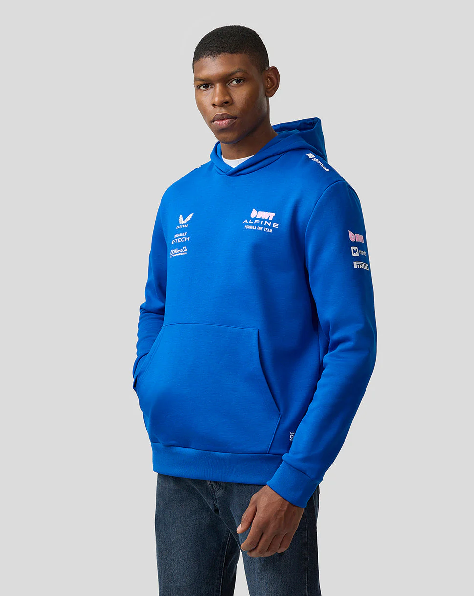 Bwt Alpine Formula One Team’S Unisex Official Pullover Hoodie - Lapis Blue - Image 7