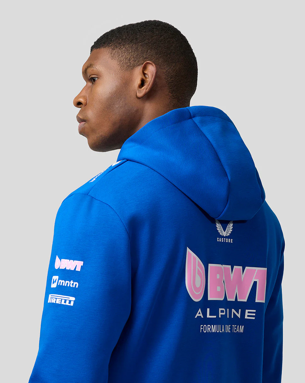 Bwt Alpine Formula One Team’S Unisex Official Pullover Hoodie - Lapis Blue - Image 9